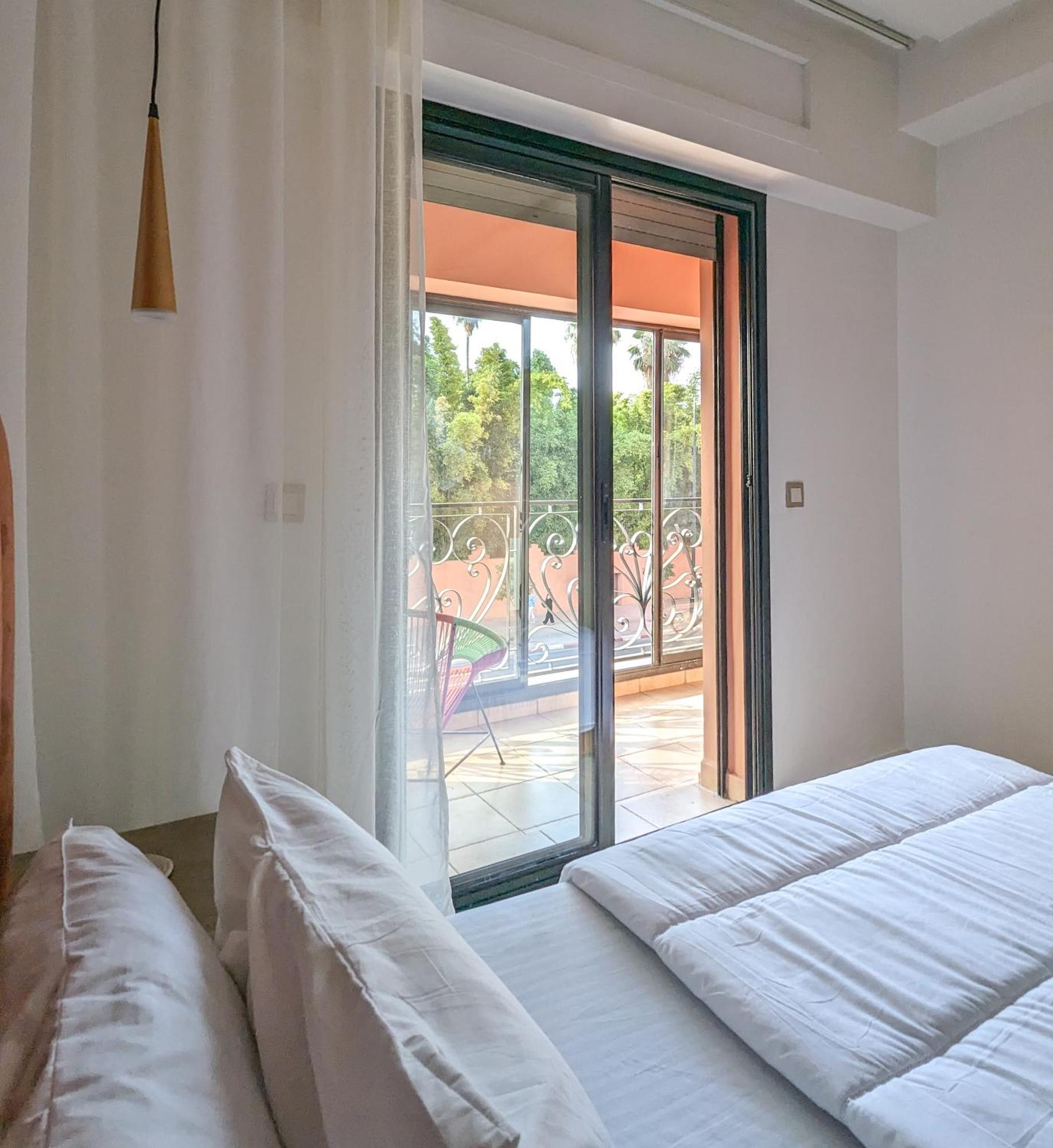 Apartement Panoramic View Majorelle Garden With Pool Марракеш Экстерьер фото