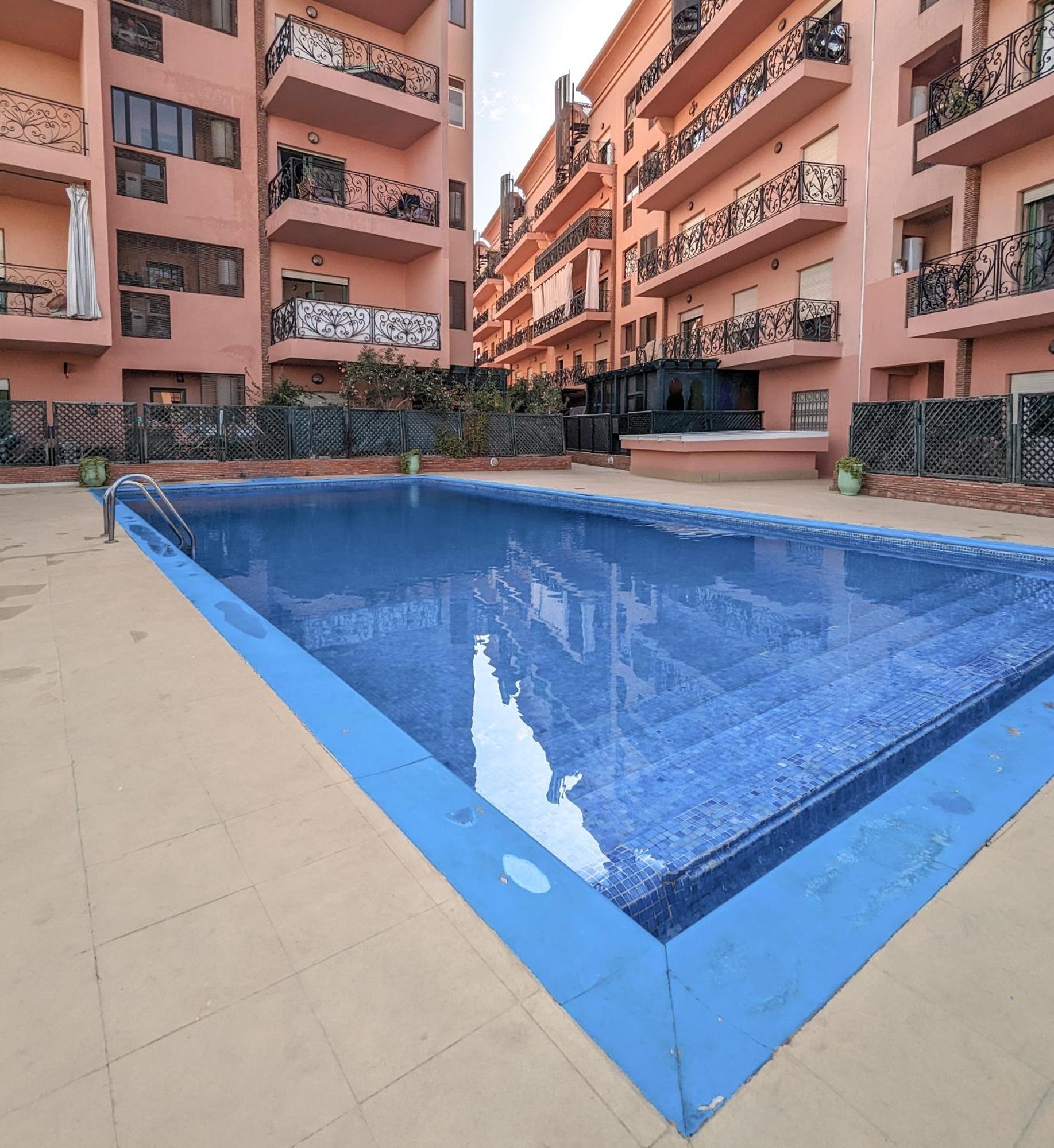 Apartement Panoramic View Majorelle Garden With Pool Марракеш Экстерьер фото